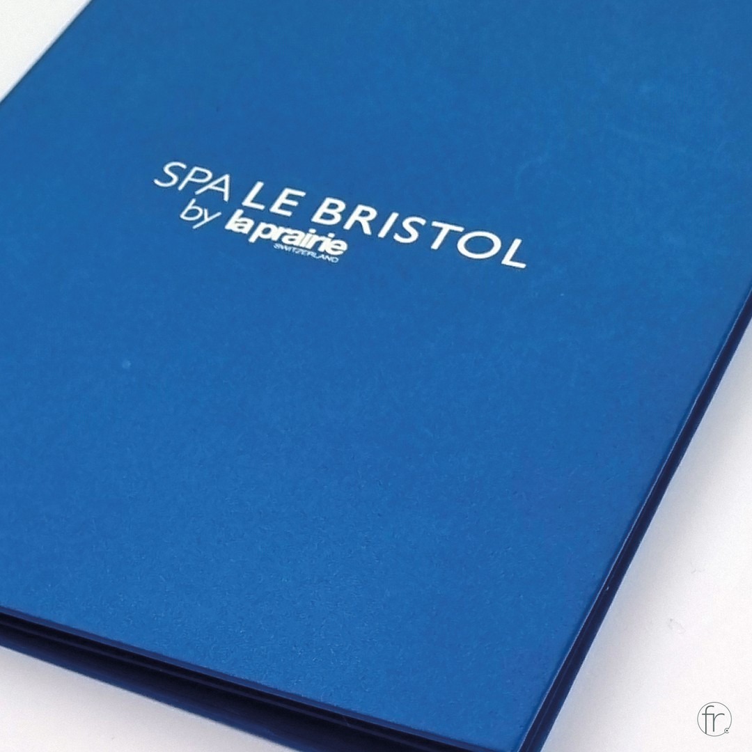 Création et conception graphique de la carte de soins du SPA Le Bristol image 2