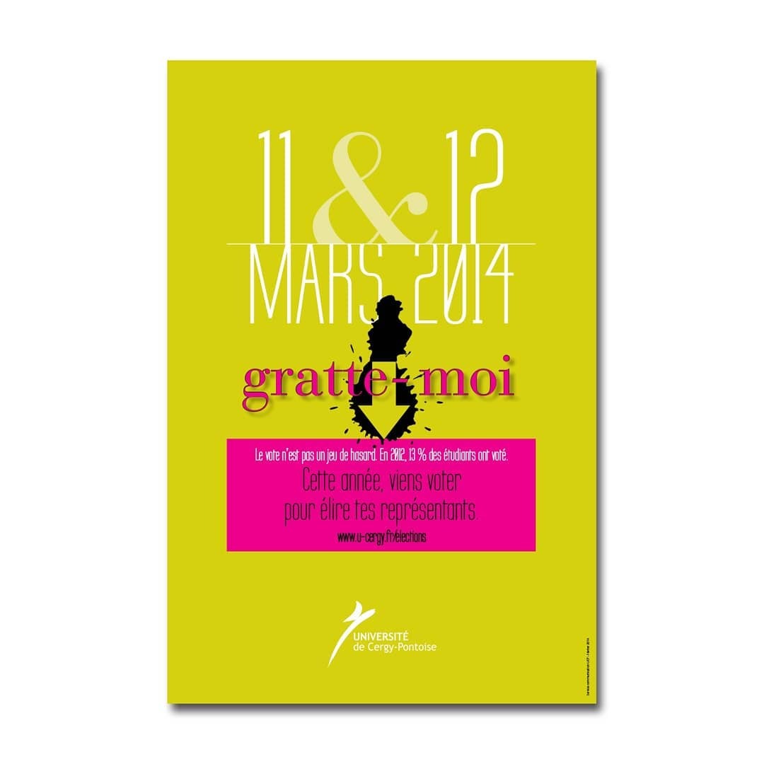 Campagne électorale étudiante – Conception d’affiches, flyers et autocollants image 7